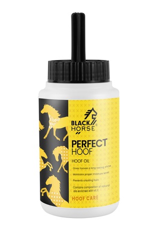 Perfect Hoof Oil - olej do kopyt z pędzelkiem <br> BLACK HORSE