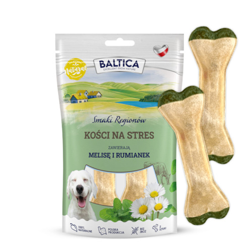 Kości do żucia na stres 2szt. <br>BALTICA