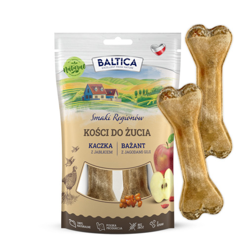 Kości do żucia kaczka i bażant 2szt. <br>BALTICA
