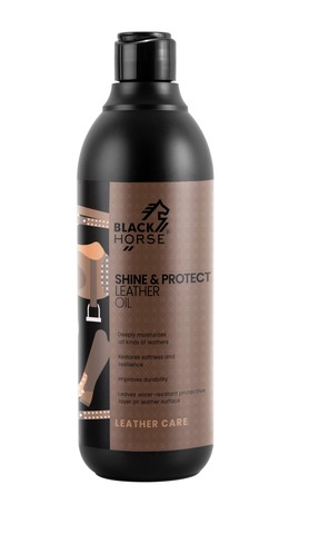 Shine & Protect Leather Oil <br> Olej do pielęgnacji skór <br> BLACK HORSE