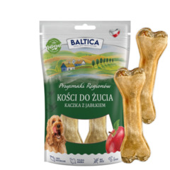 Kości do żucia kaczka z jabłkiem 2szt.. <br>BALTICA